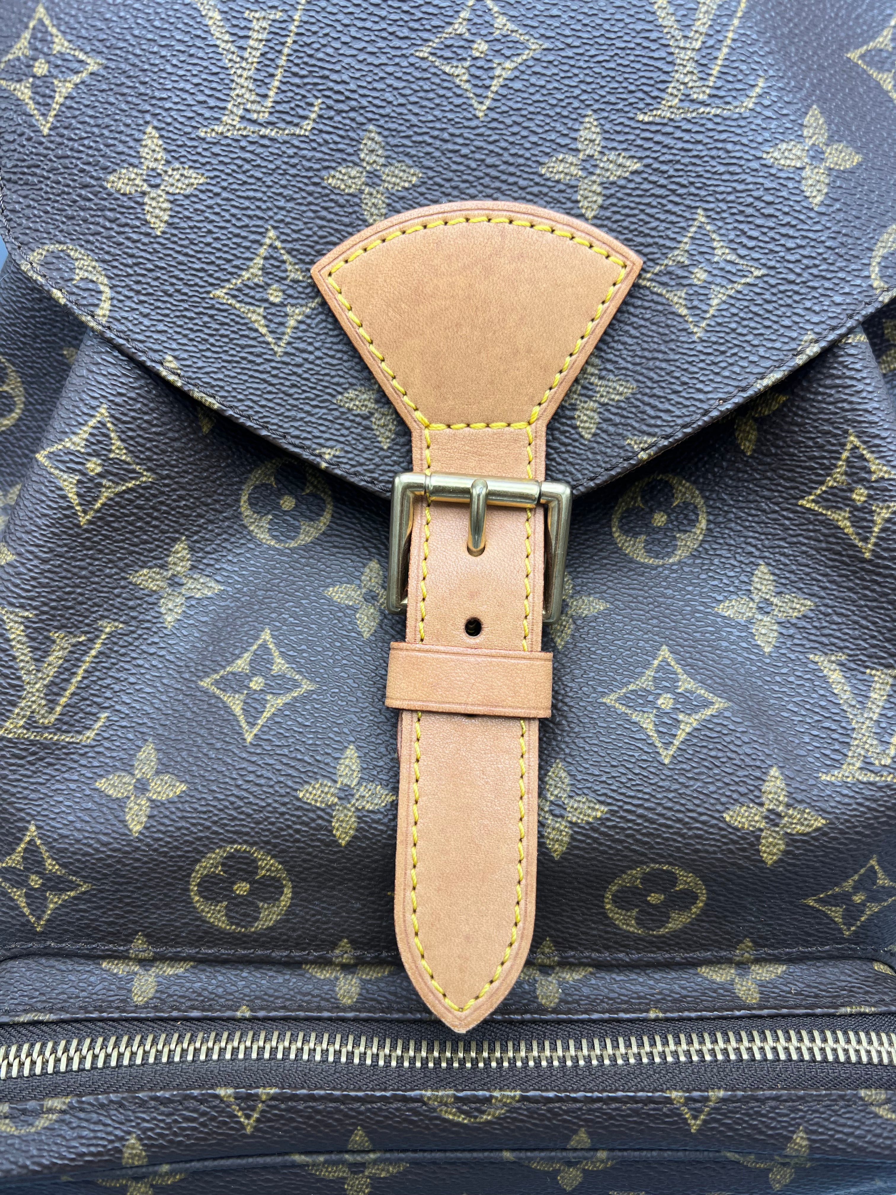 Louis Vuitton Monogram Montsouris Backpack GM - April 2003