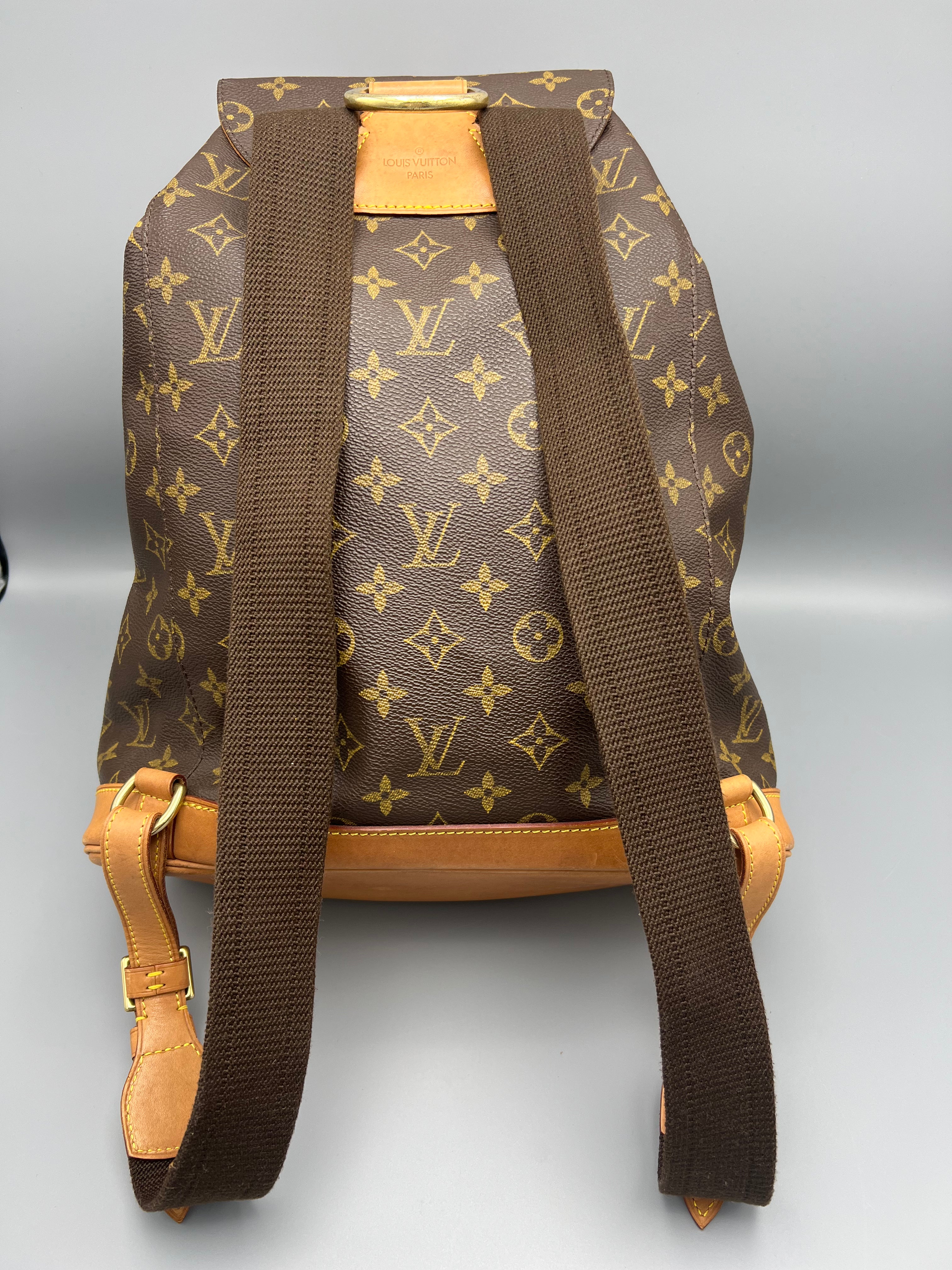 Louis Vuitton Monogram Montsouris Backpack GM - April 2003